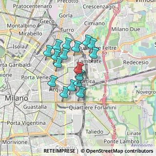 Mappa Via Gaetano Strambio, 20133 Milano MI, Italia (1.26941)
