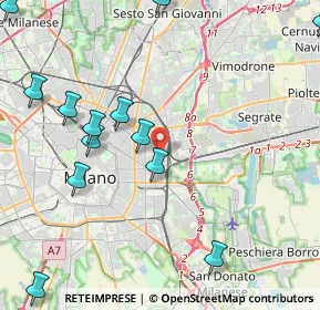 Mappa Via Gaetano Strambio, 20133 Milano MI, Italia (5.60643)