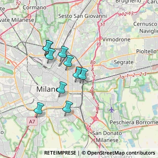 Mappa Via Pellegrino Strobel, 20133 Milano MI, Italia (3.30091)