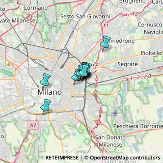 Mappa Via Gaetano Strambio, 20133 Milano MI, Italia (1.28923)