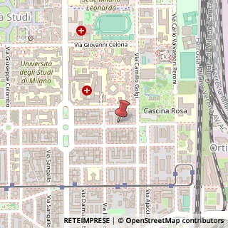 Mappa Via Gaetano Strambio, 23, 20133 Milano, Milano (Lombardia)