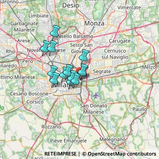 Mappa Via Pellegrino Strobel, 20133 Milano MI, Italia (4.53231)