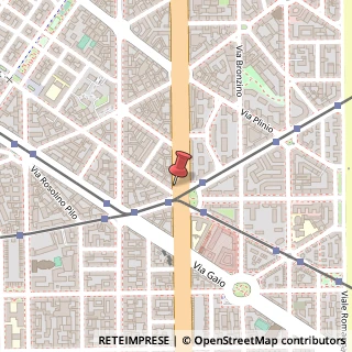 Mappa Via Antonio Stoppani, 33, 20129 Milano, Milano (Lombardia)