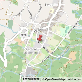 Mappa Via Bredda, 26, 10010 Lessolo, Torino (Piemonte)