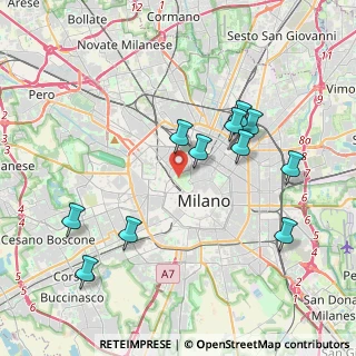 Mappa Viale Adam Mickiewicz, 20121 Milano MI, Italia (3.97909)