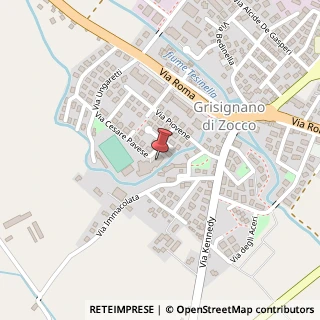 Mappa Via C. Pavese, 1, 36040 Grisignano di Zocco, Vicenza (Veneto)