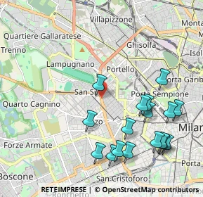 Mappa Via Lorenzo Ghiberti, 20149 Milano MI, Italia (2.29235)