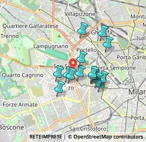 Mappa Via Lorenzo Ghiberti, 20149 Milano MI, Italia (1.294)