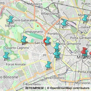 Mappa Viale Murillo, 20149 Milano MI, Italia (2.67143)