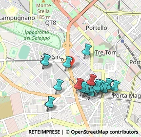 Mappa Via Lorenzo Ghiberti, 20149 Milano MI, Italia (0.9315)