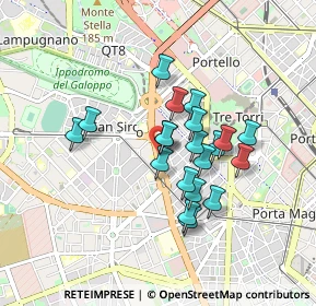 Mappa Viale Murillo, 20149 Milano MI, Italia (0.683)