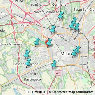 Mappa Viale Murillo, 20149 Milano MI, Italia (4.24083)