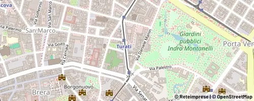 Mappa Milano