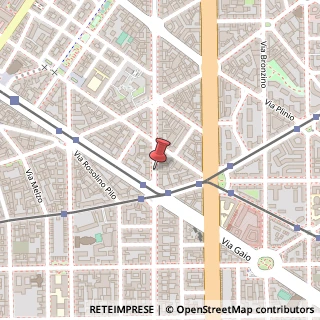 Mappa Via Bartolomeo Eustachi,  4, 20129 Milano, Milano (Lombardia)