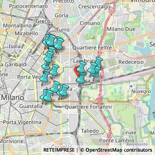 Mappa Verificare prima orari apertura, 20133 Milano MI, Italia (1.622)