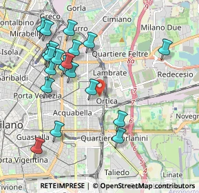Mappa Verificare prima orari apertura, 20133 Milano MI, Italia (2.162)