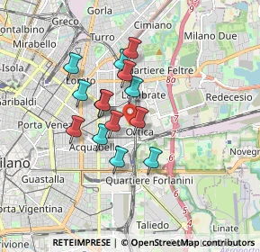 Mappa Verificare prima orari apertura, 20133 Milano MI, Italia (1.29786)