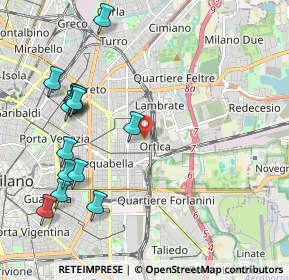 Mappa Verificare prima orari apertura, 20133 Milano MI, Italia (2.38714)