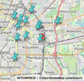 Mappa Verificare prima orari apertura, 20133 Milano MI, Italia (2.07167)