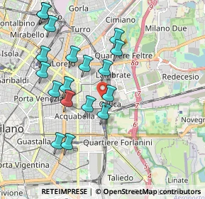 Mappa Verificare prima orari apertura, 20133 Milano MI, Italia (1.94222)