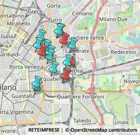 Mappa Verificare prima orari apertura, 20133 Milano MI, Italia (1.49313)