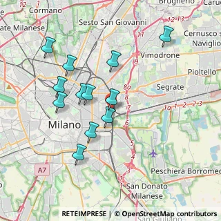 Mappa Verificare prima orari apertura, 20133 Milano MI, Italia (3.57917)
