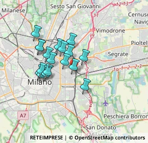 Mappa Verificare prima orari apertura, 20133 Milano MI, Italia (2.82833)