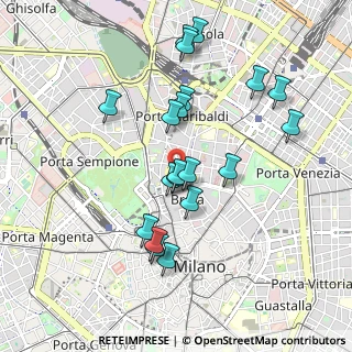 Mappa Via dei Chiostri, 20121 Milano MI, Italia (0.893)