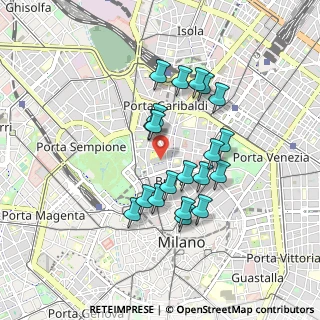 Mappa Via dei Chiostri, 20121 Milano MI, Italia (0.757)