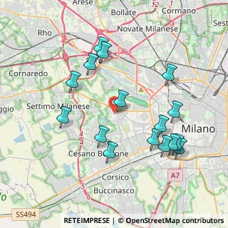 Mappa Via Fratelli Zoia, 20143 Milano MI, Italia (4.0175)