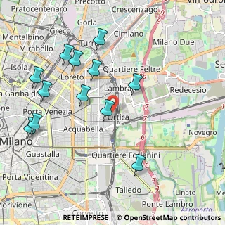 Mappa Via Augusto Vanzetti, 20133 Milano MI, Italia (2.1975)