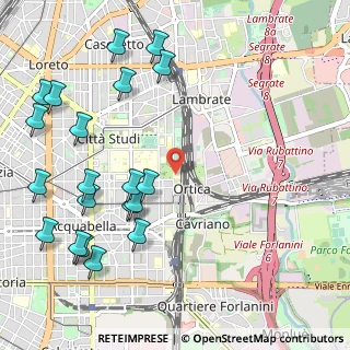 Mappa Via Augusto Vanzetti, 20133 Milano MI, Italia (1.34)
