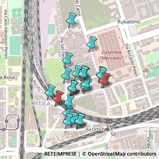 Mappa Via Gualdo Priorato, 20134 Milano MI, Italia (0.16786)