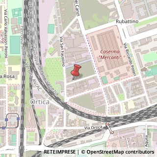 Mappa Via Gualdo Priorato, 1, 20134 Milano, Milano (Lombardia)