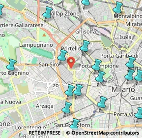 Mappa Via Privata Marco Terenzio Varrone, 20149 Milano MI, Italia (2.76778)