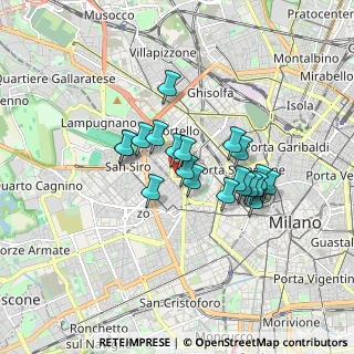 Mappa Via Privata Marco Terenzio Varrone, 20149 Milano MI, Italia (1.2975)