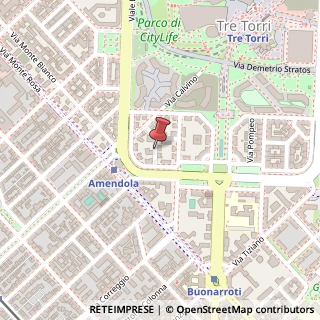 Mappa Via Privata Marco Terenzio Varrone, 3, 20149 Milano, Milano (Lombardia)