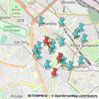Mappa Via Privata Marco Terenzio Varrone, 20149 Milano MI, Italia (0.88)
