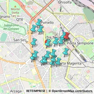 Mappa Via Privata Marco Terenzio Varrone, 20149 Milano MI, Italia (0.753)