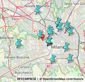 Mappa Via Privata Marco Terenzio Varrone, 20149 Milano MI, Italia (3.29941)