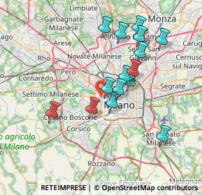 Mappa Via Privata Marco Terenzio Varrone, 20149 Milano MI, Italia (6.632)