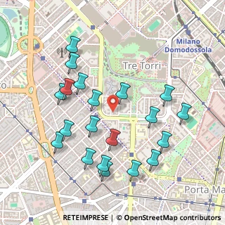 Mappa Via Privata Marco Terenzio Varrone, 20149 Milano MI, Italia (0.5115)