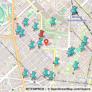 Mappa Via Privata Marco Terenzio Varrone, 20149 Milano MI, Italia (0.6605)