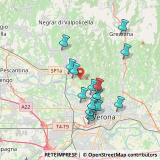 Mappa Strada Dei Monti, 37124 Verona VR, Italia (3.535)