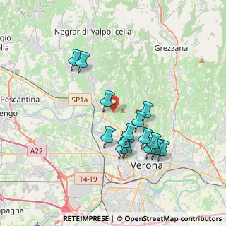 Mappa Strada Dei Monti, 37124 Verona VR, Italia (3.428)