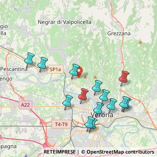 Mappa Strada Dei Monti, 37124 Verona VR, Italia (4.47429)