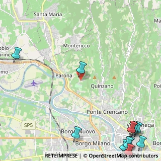 Mappa Strada Dei Monti, 37124 Verona VR, Italia (3.89917)