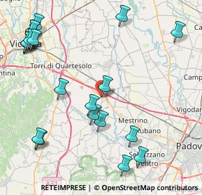 Mappa Via C. Pavese, 36040 Grisignano di Zocco VI, Italia (10.6925)