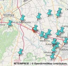 Mappa Via C. Pavese, 36040 Grisignano di Zocco VI, Italia (10.151)