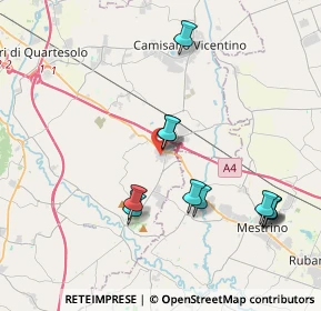 Mappa Via C. Pavese, 36040 Grisignano di Zocco VI, Italia (3.94636)